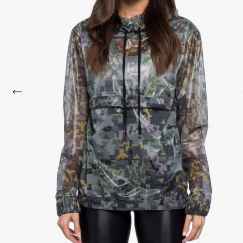 Sonorous Rebel Anorak Jacket - Digi Camo Print